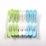 Pinces à linge en verte