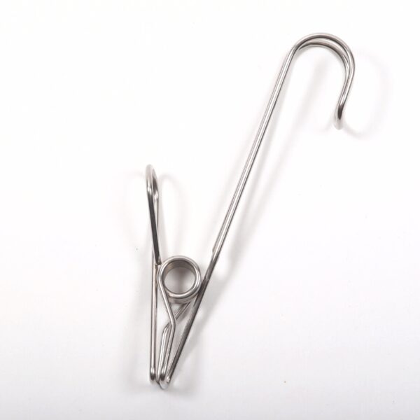 Pince à linge & crochet en inox 5PCS Pince à linge & crochet en inox 5PCS
