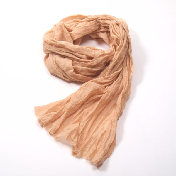 Foulard laine en teinture naturelle Foulard laine en teinture naturelle